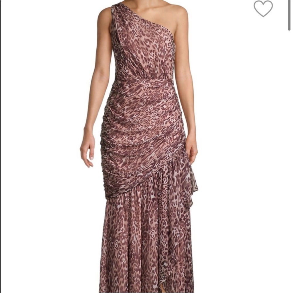Ramy Brook Silk Leopard Gown, like brand new. Stunning dress!